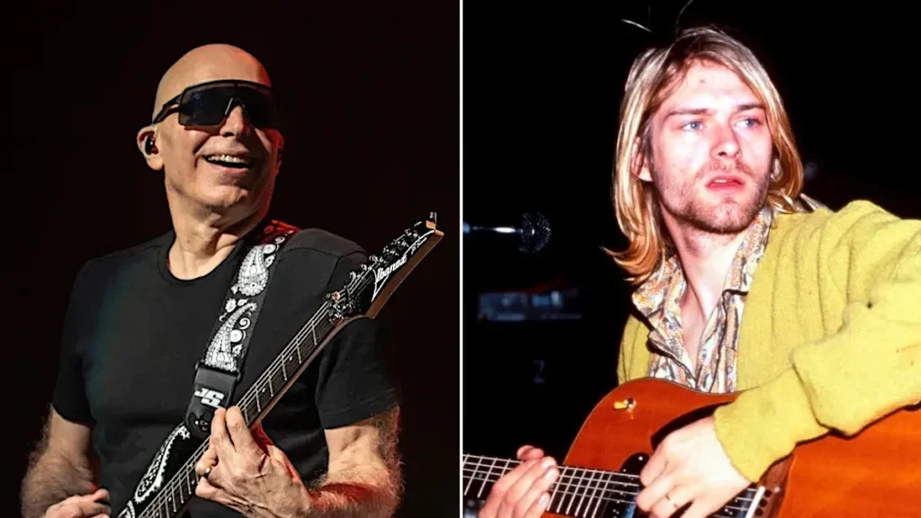 Joe Satriani Praises Kurt Cobain as a “Great Guitar Player”